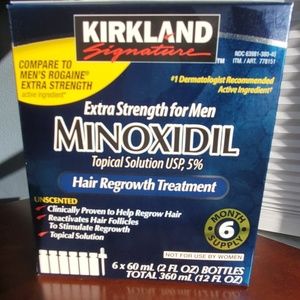 Kirkland Signature Minoxidil 6 month's supply